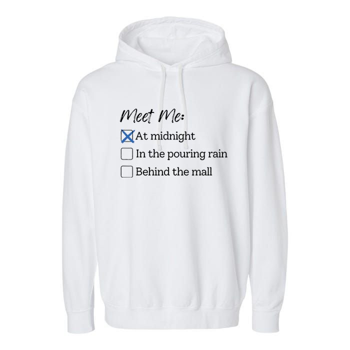 Meet Me At Midnight Garment-Dyed Fleece Hoodie