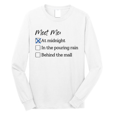 Meet Me At Midnight Long Sleeve Shirt