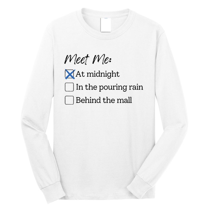 Meet Me At Midnight Long Sleeve Shirt