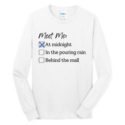 Meet Me At Midnight Tall Long Sleeve T-Shirt