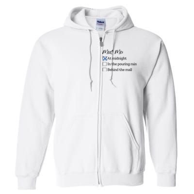 Meet Me At Midnight Full Zip Hoodie