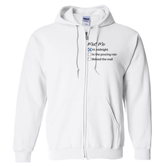 Meet Me At Midnight Full Zip Hoodie