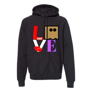 Mr. Mod Aka Christina Nicci's Husband Love To All 888 Premium Hoodie