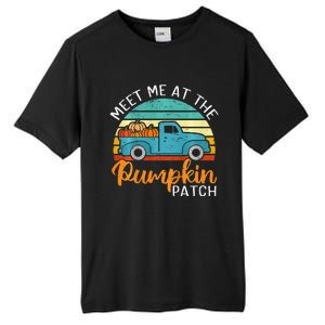 Meet Me at The Pumpkin Patch Thanksgiving Fall Tall Fusion ChromaSoft Performance T-Shirt