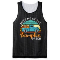 Meet Me at The Pumpkin Patch Thanksgiving Fall Mesh Reversible Basketball Jersey Tank