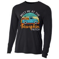 Meet Me at The Pumpkin Patch Thanksgiving Fall Cooling Performance Long Sleeve Crew