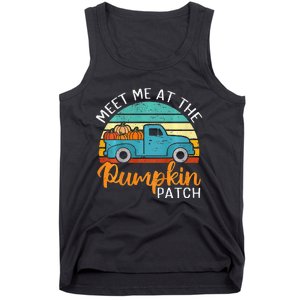 Meet Me at The Pumpkin Patch Thanksgiving Fall Tank Top