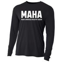 Maha Make America Healthy Again Cooling Performance Long Sleeve Crew