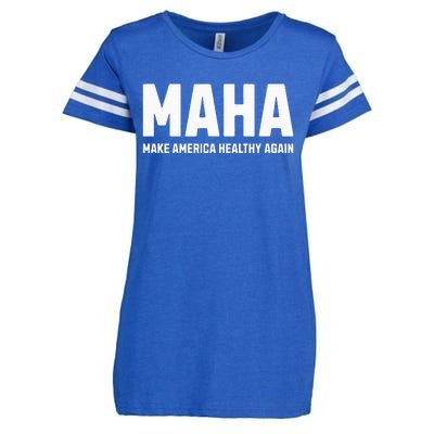 Maha Make America Healthy Again Enza Ladies Jersey Football T-Shirt