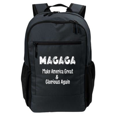 Magaga Make America Great And Glorious Again Gift Daily Commute Backpack