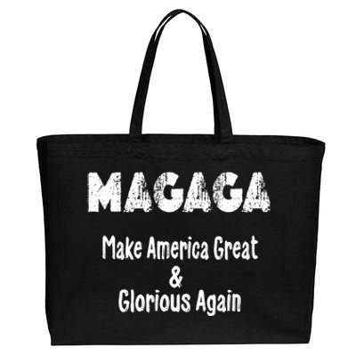 Magaga Make America Great And Glorious Again Gift Cotton Canvas Jumbo Tote