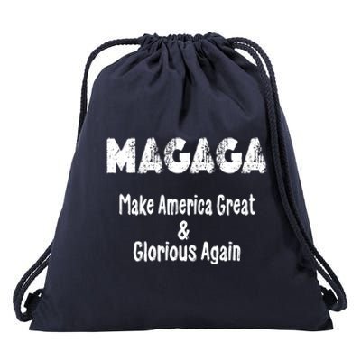 Magaga Make America Great And Glorious Again Gift Drawstring Bag