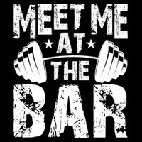 Meet Me At The Bar Funny Gift Weightlifter Bodybuilder Gym Gift City Backpack