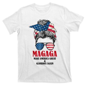 Magaga Make America Great And Glorious Again Trump 2024 T-Shirt