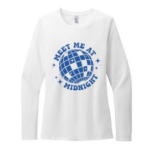 Meet Me At Midnight Womens CVC Long Sleeve Shirt