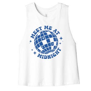 Meet Me At Midnight Women's Racerback Cropped Tank