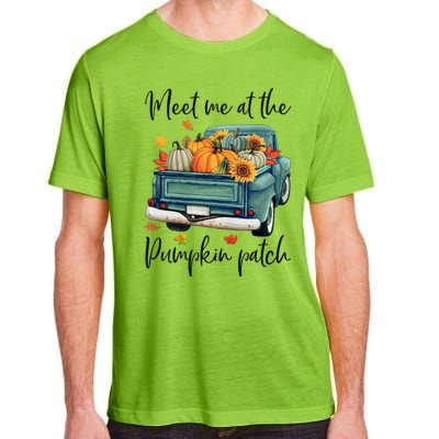 Meet Me At The Pumpkin Patch Halloween Thanksgiving Great Gift Adult ChromaSoft Performance T-Shirt