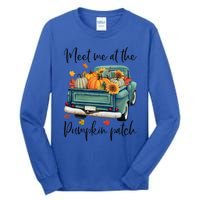 Meet Me At The Pumpkin Patch Halloween Thanksgiving Great Gift Tall Long Sleeve T-Shirt