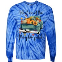 Meet Me At The Pumpkin Patch Halloween Thanksgiving Great Gift Tie-Dye Long Sleeve Shirt