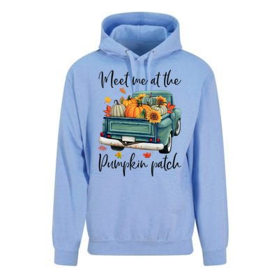 Meet Me At The Pumpkin Patch Halloween Thanksgiving Great Gift Unisex Surf Hoodie