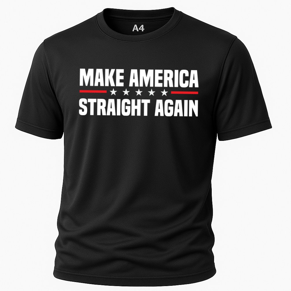 MASA Make America Straight Again Cooling Performance Crew T-Shirt