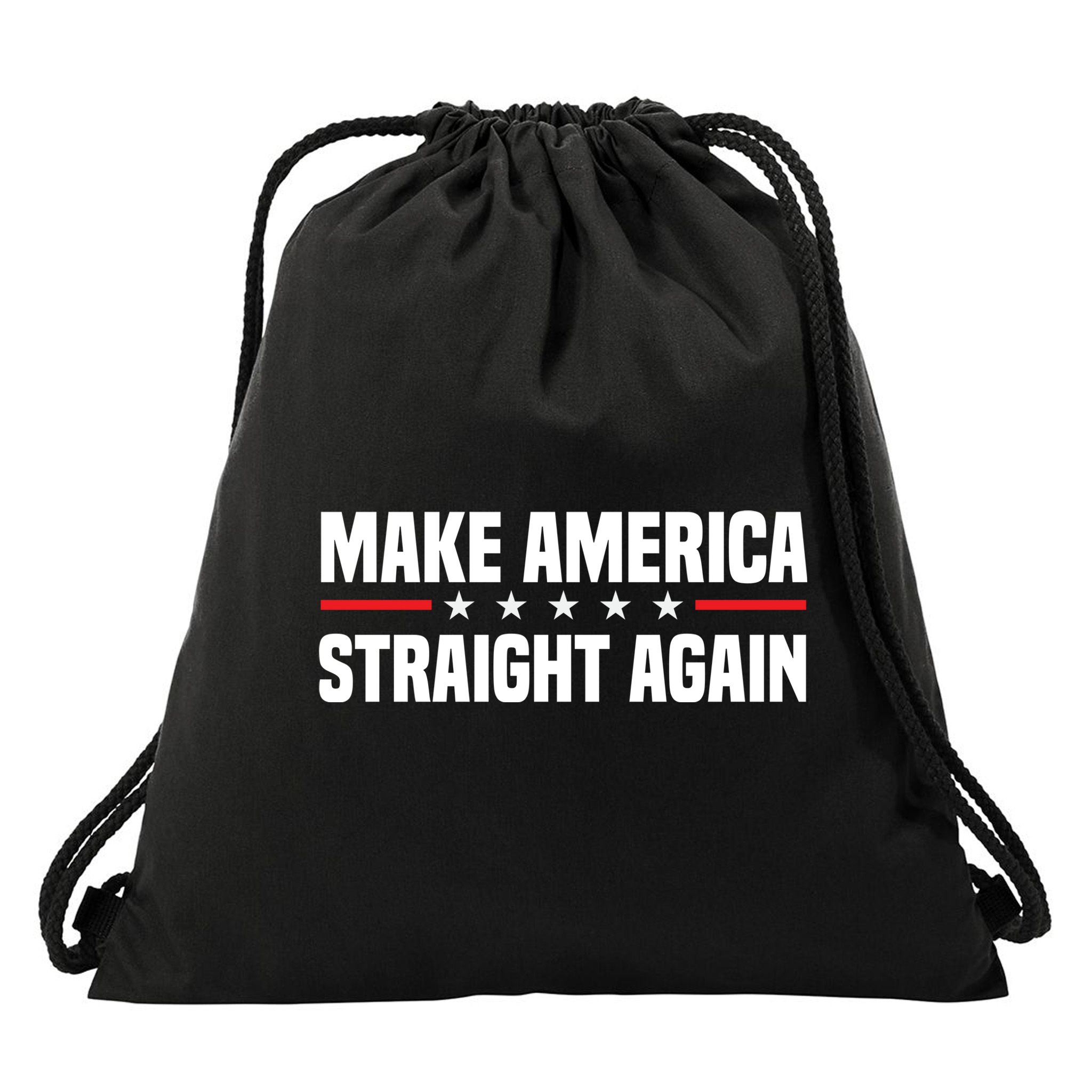 MASA Make America Straight Again Drawstring Bag