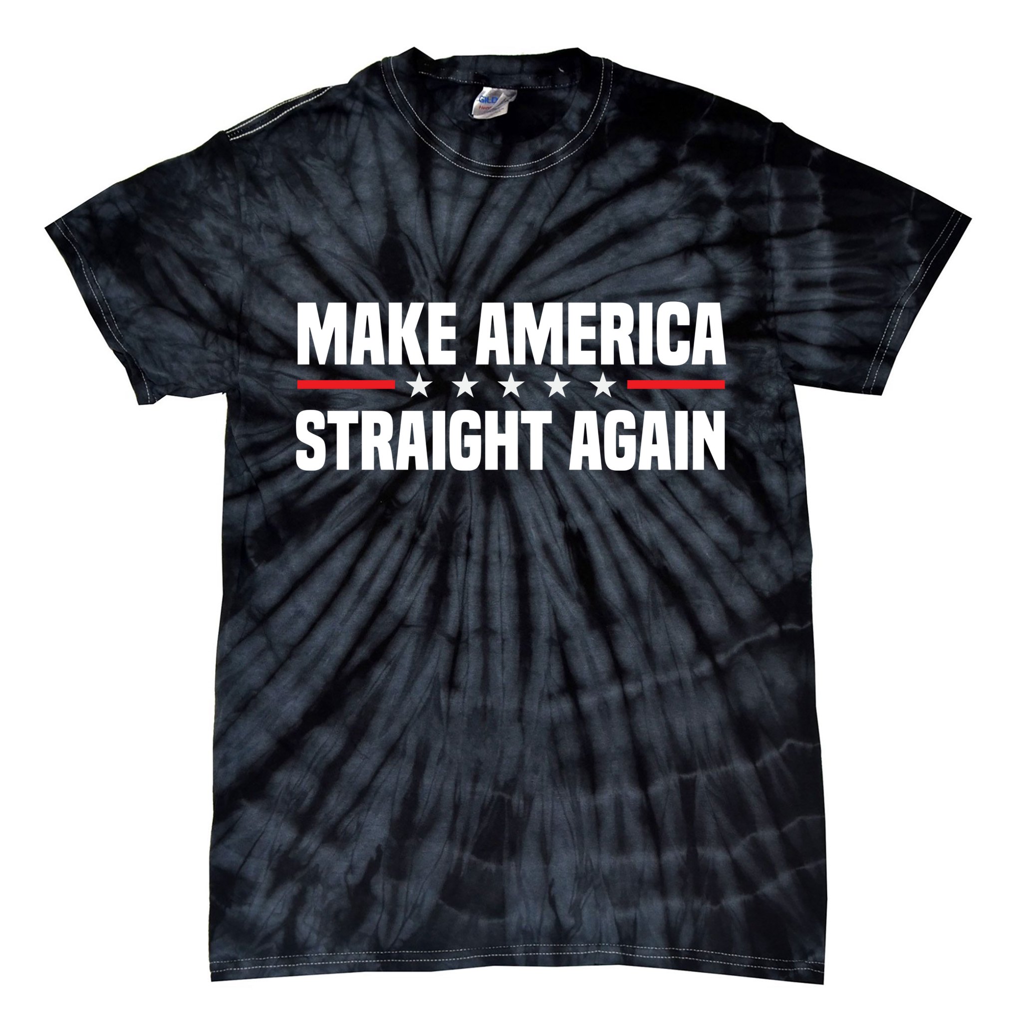 MASA Make America Straight Again Tie-Dye T-Shirt