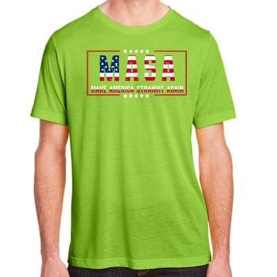 MASA Make America Straight Again Political Funny Sarcastic Adult ChromaSoft Performance T-Shirt