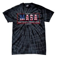 MASA Make America Straight Again Political Funny Sarcastic Tie-Dye T-Shirt