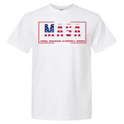 MASA Make America Straight Again Political Funny Sarcastic Garment-Dyed Heavyweight T-Shirt