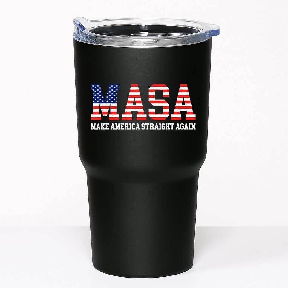 MASA Make America Straight Again Tumbler