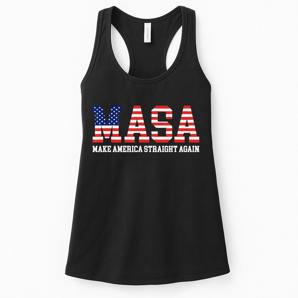 MASA Make America Straight Again Womens Tank Top