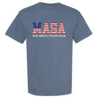 MASA Make America Straight Again Garment-Dyed Heavyweight T-Shirt