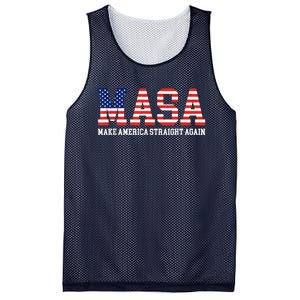 MASA Make America Straight Again Mesh Reversible Basketball Jersey Tank