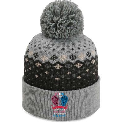 Mom My Angel She May Be Out Sight Never Gone From My Heart Gift The Baniff Cuffed Pom Beanie