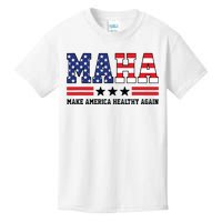 Maha Make America Healthy Again Us Patriotic Kids T-Shirt