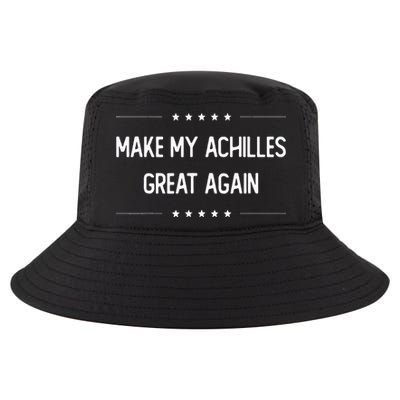 Make My Achilles Great Again Injury Recovery Cool Comfort Performance Bucket Hat