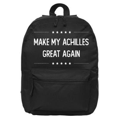 Make My Achilles Great Again Injury Recovery 16 in Basic Backpack