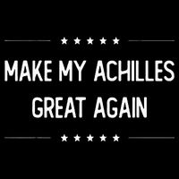 Make My Achilles Great Again Injury Recovery Wool Snapback Cap