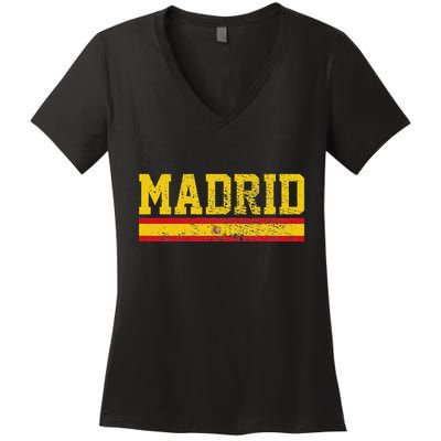Madrid Women's V-Neck T-Shirt