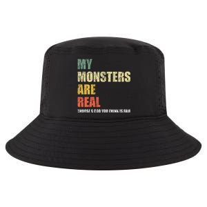 My Monsters Are Real Cool Comfort Performance Bucket Hat