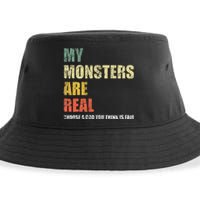 My Monsters Are Real Sustainable Bucket Hat