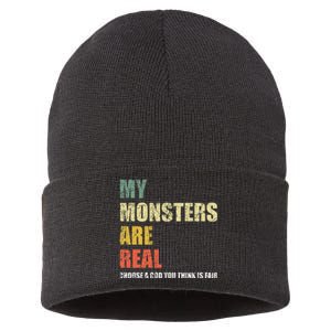 My Monsters Are Real Sustainable Knit Beanie