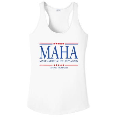 Maha Make America Healthy Ladies PosiCharge Competitor Racerback Tank