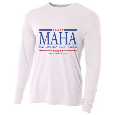 Maha Make America Healthy Cooling Performance Long Sleeve Crew