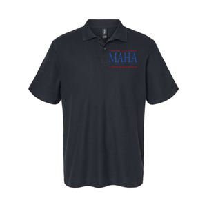 Maha Make America Healthy Softstyle Adult Sport Polo