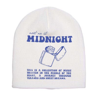 Meet Me At The Midnight Short Acrylic Beanie