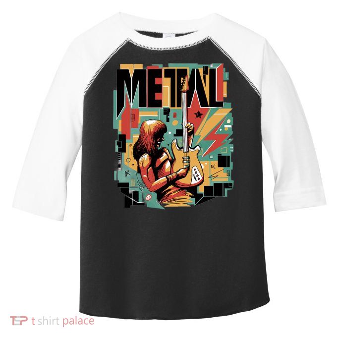 Metal Music Abstract Toddler Fine Jersey T-Shirt