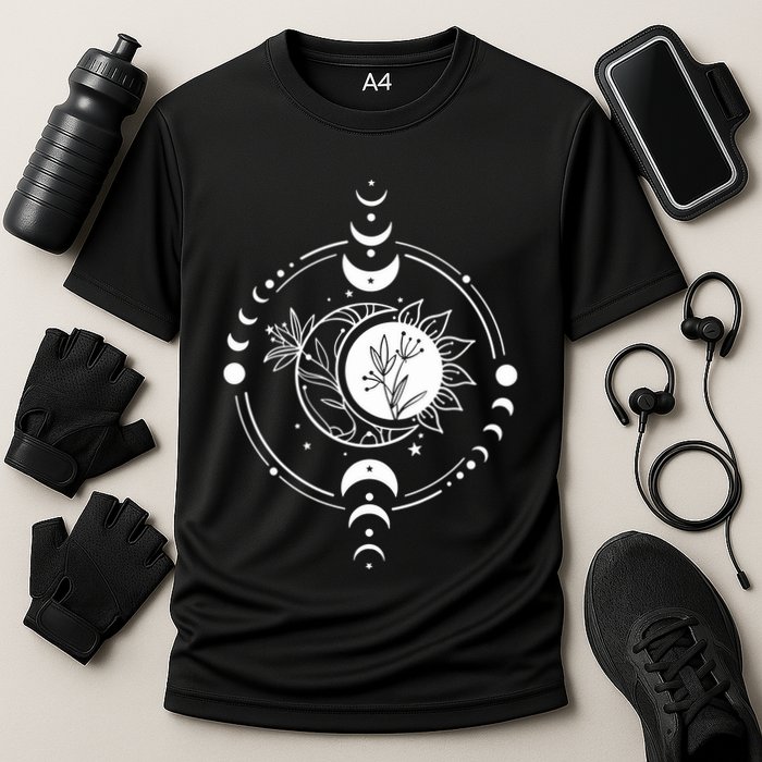 Mystic Moon And Sun Cooling Performance Crew T-Shirt