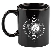 Mystic Moon And Sun 11oz C Handle Ceramic Mug